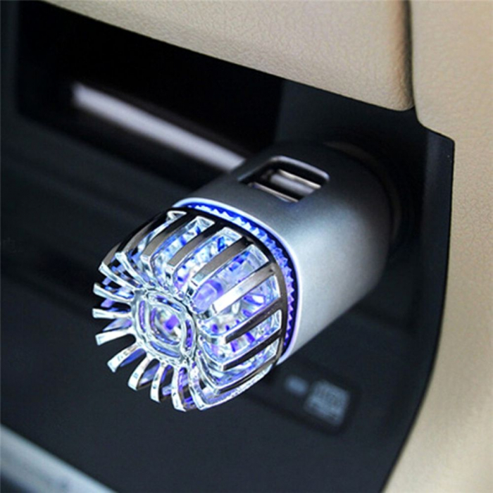 Purificator auto cu incarcator dual port USB [2]