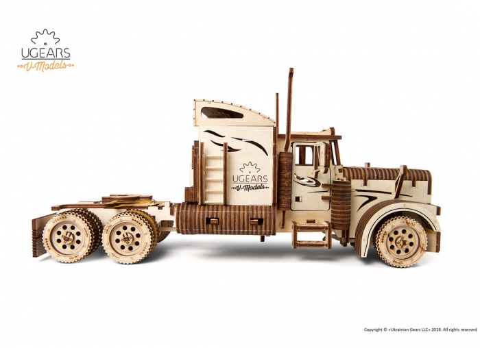 Puzzle 3D Camion VM-03 din lemn Ugears [12]