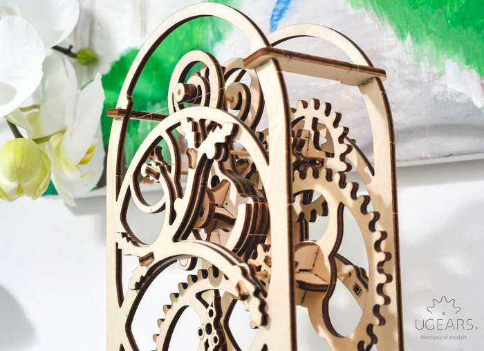 Puzzle 3D Cronometru Ugears [5]