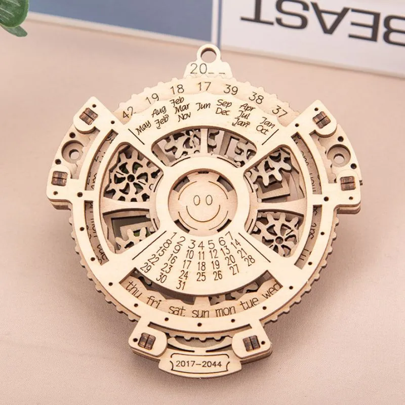 Puzzle 3D din lemn Calendar 21 Piese [3]