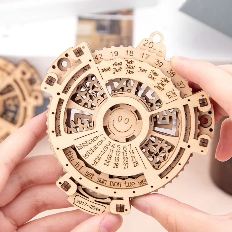 Puzzle 3D din lemn Calendar 21 Piese [2]