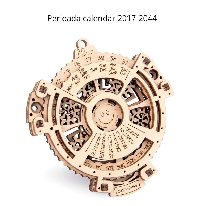 Puzzle 3D din lemn Calendar 21 Piese [9]