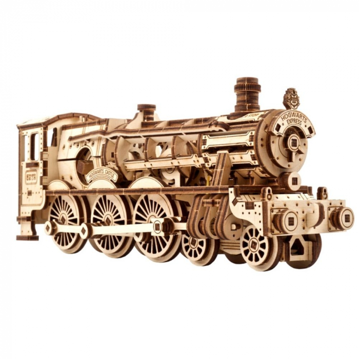 Puzzle 3D Hogwarts  Express din lemn, Ugears [8]