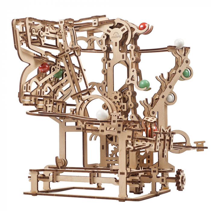 Puzzle 3D Marble Run Chain, Ugears [7]