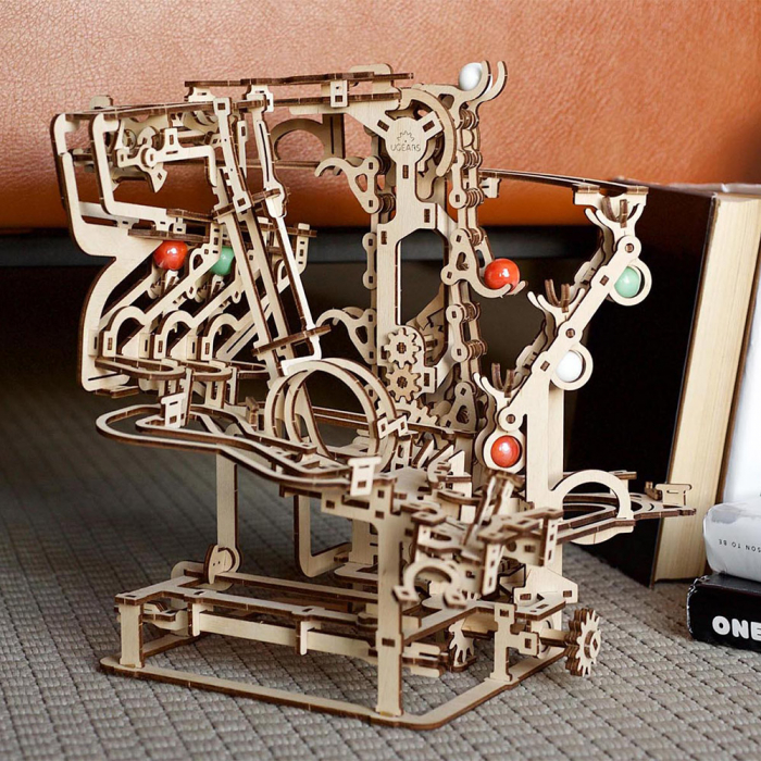 Puzzle 3D Marble Run Chain, Ugears [3]