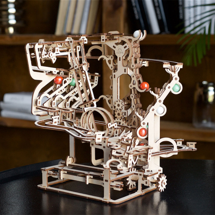 Puzzle 3D Marble Run Chain, Ugears [2]