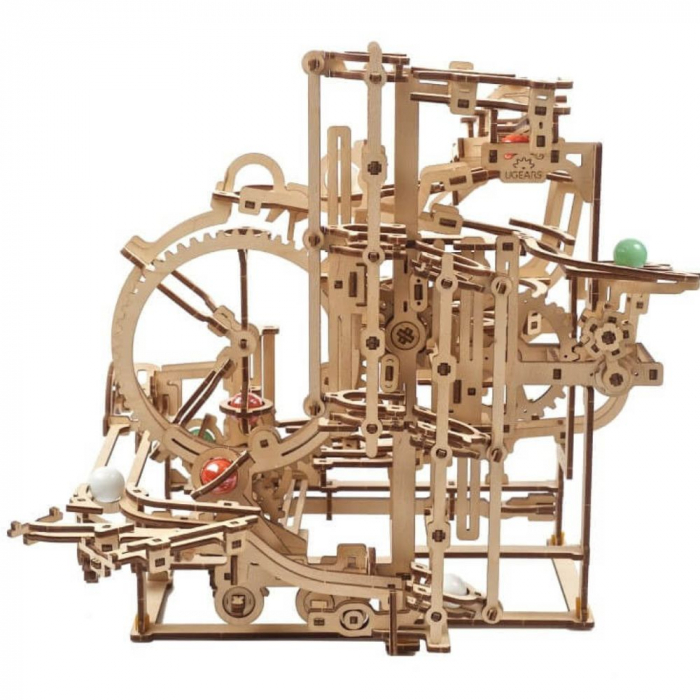Puzzle 3D Marble run Tiered, Ugears [5]