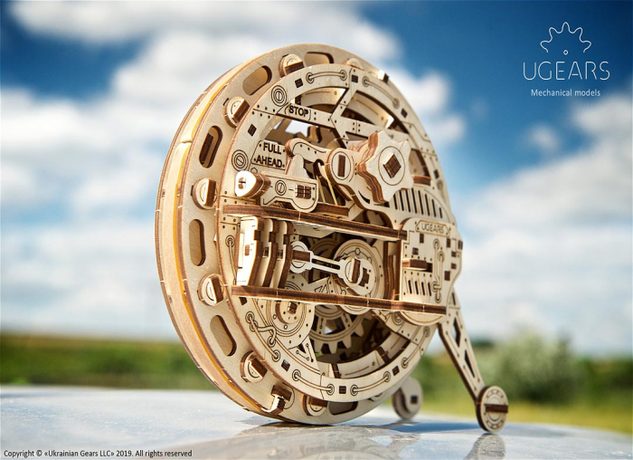 Puzzle 3D Monociclu Ugears [11]