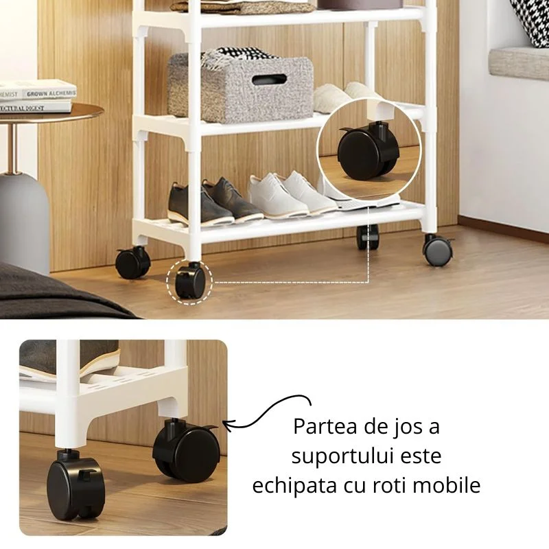 Raft multifunctional pentru haine si incaltaminte [4]