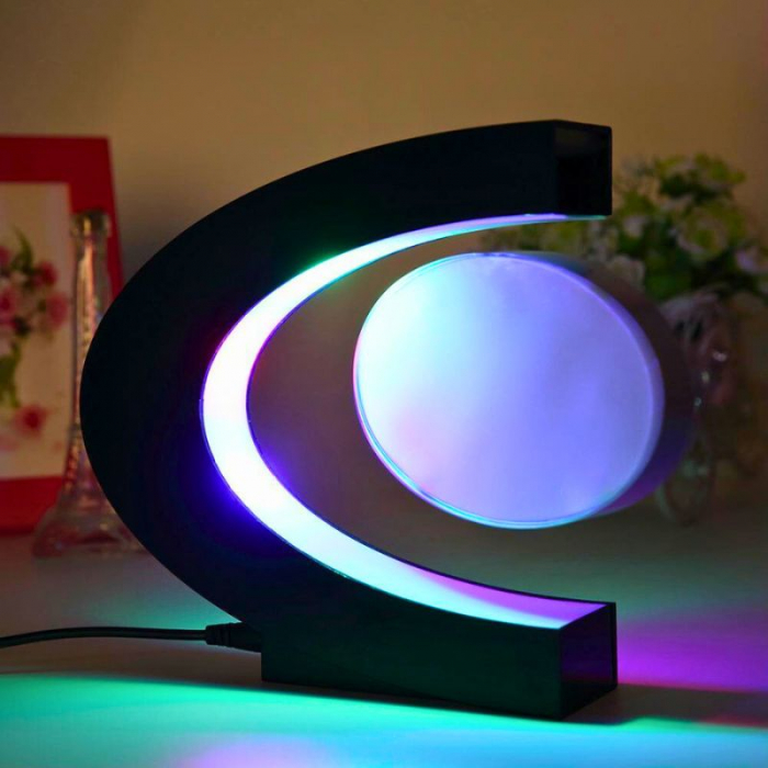 Rama foto magnetica levitanta cu iluminare RGB [3]