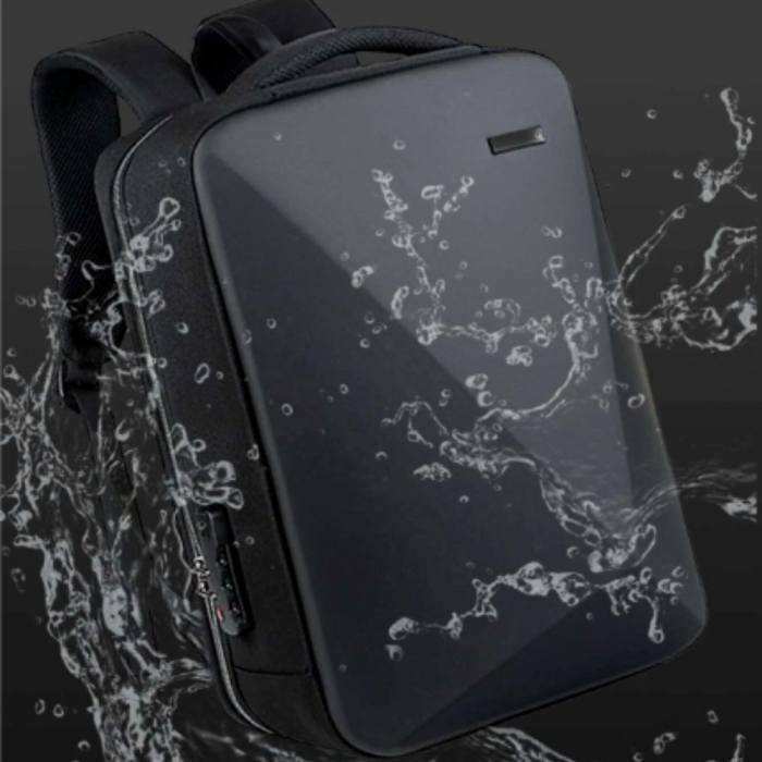 Rucsac Laptop Antifurt Business Backpack waterproof USB [5]