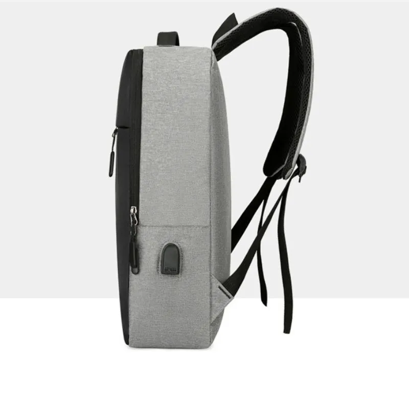 Rucsac Laptop Business cu USB Gri [5]