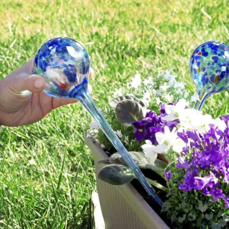 Set 2 Picuratoare Glob pentru ghivece cu flori [2]