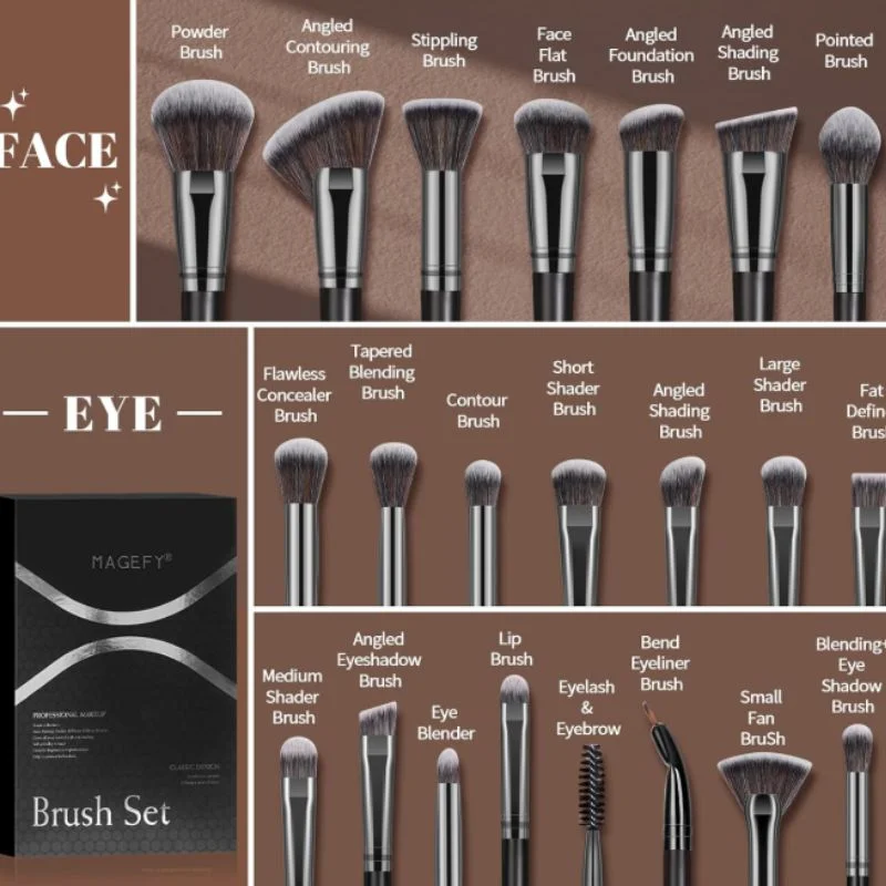 Set 25 pensule machiaj, Feel Gorgeous [2]