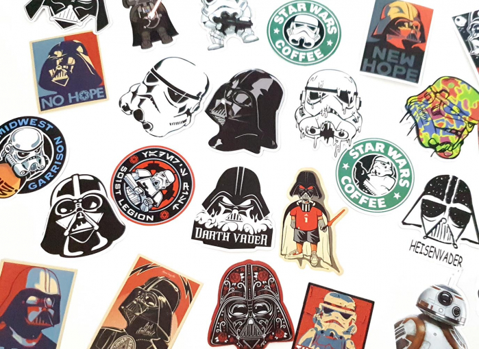 Set 25 stickere laptop Star Wars [6]