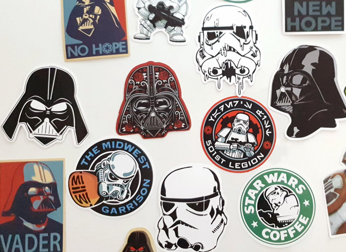 Set 25 stickere laptop Star Wars [4]