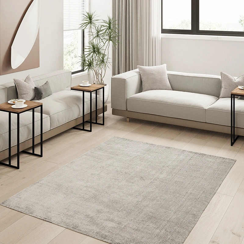 Set 3 masute Stoli, stejar atlantic, design industrial, 61,8 cm [2]