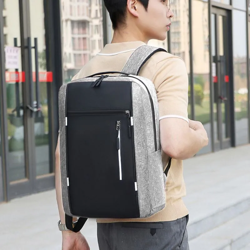 Set 3 piese Rucsac Smart Pack Gri [3]