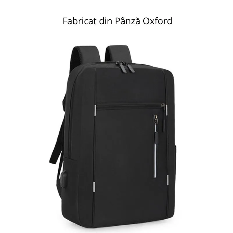 Set 3 piese Rucsac Smart Pack Negru [8]