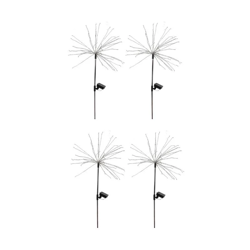 Set 4 lampi solare decorative cu 320 LED-uri, rezistente la apa, IP65 [7]