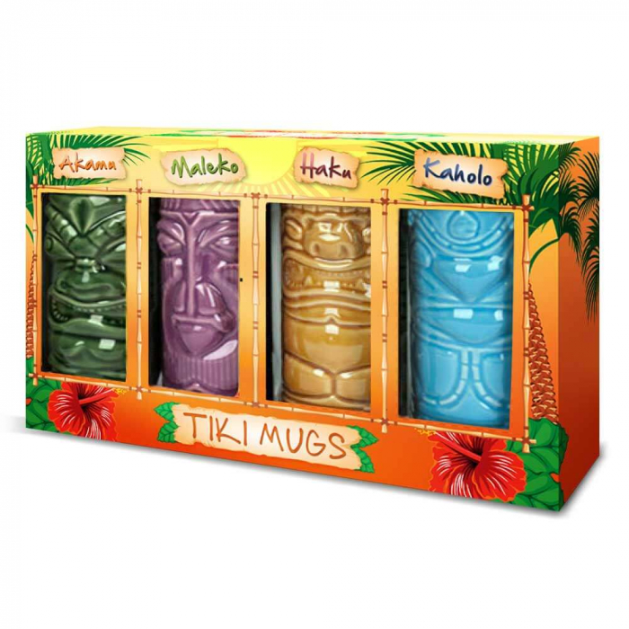 Set 4 pahare Exotic Tiki Cocktail Bar [4]