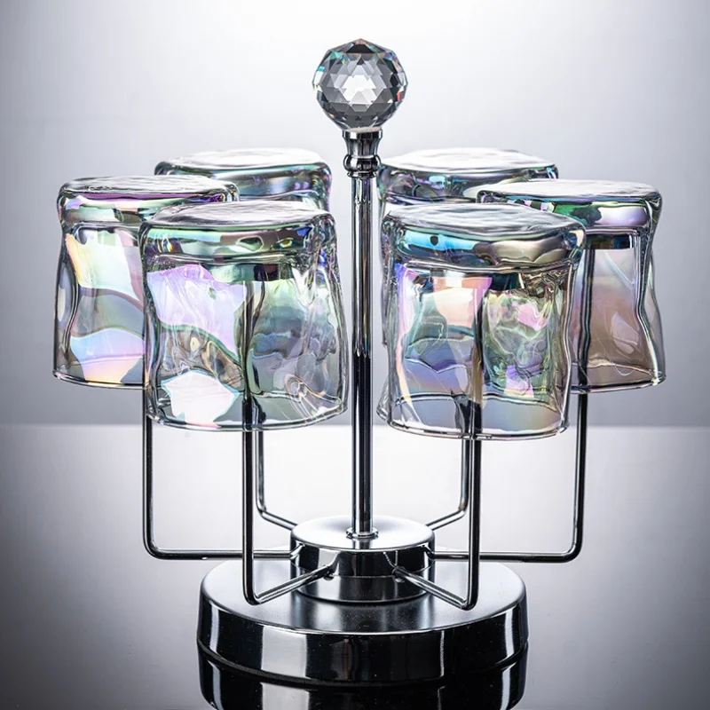 Set 4 pahare whiskey Iridium [3]