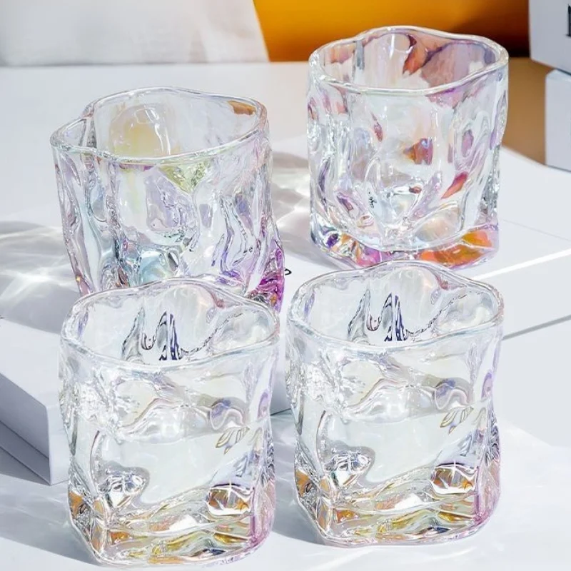Set 4 pahare whiskey Iridium [2]