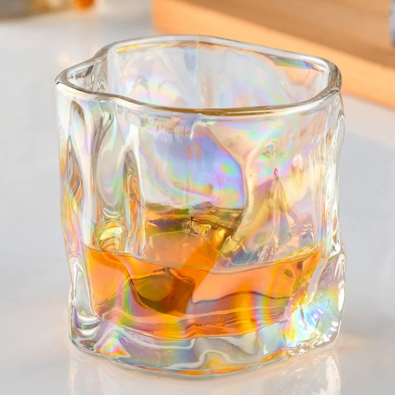 Set 4 pahare whiskey Iridium [7]