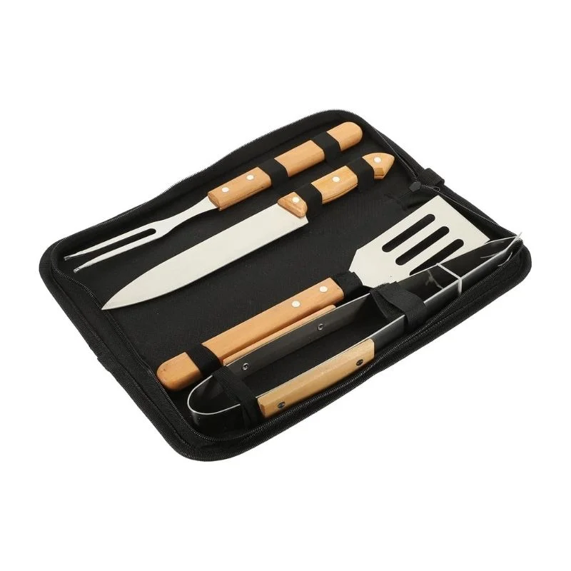 Set 4 ustensile gratar cu husa Oxford [9]
