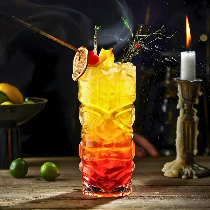 Set 6 pahare Cocktail Tiki [13]