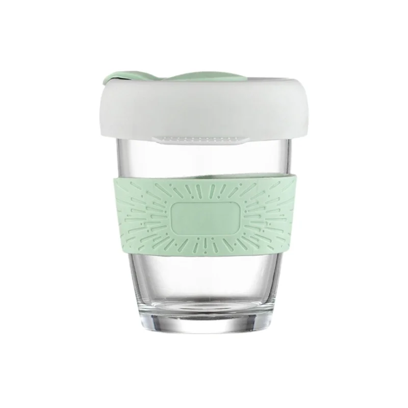 Set 6 pahare portabile cu capac Mint [10]