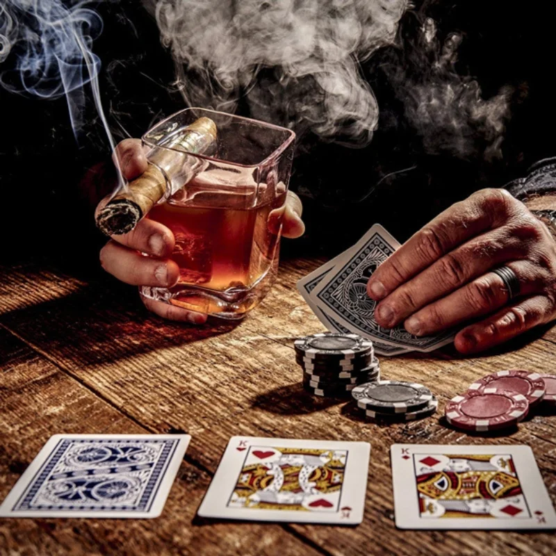 Set 6 pahare whiskey cu Suport Trabuc [8]