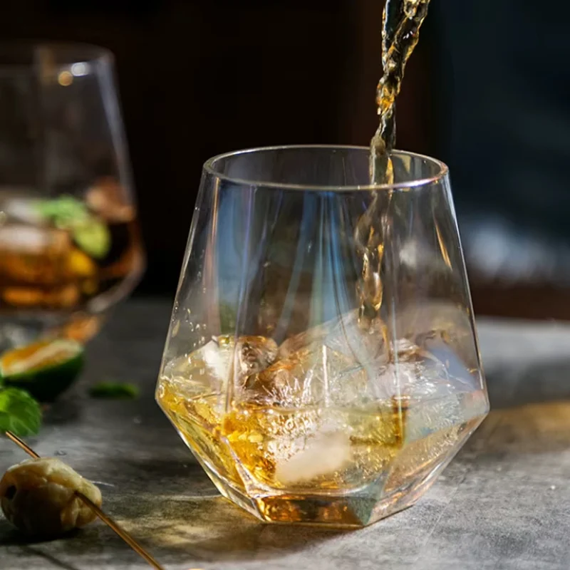 Set 6 Pahare whiskey design Diamant [10]