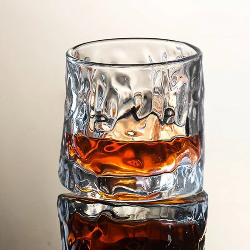 Set 6 Pahare whiskey Rotating Wavy [6]