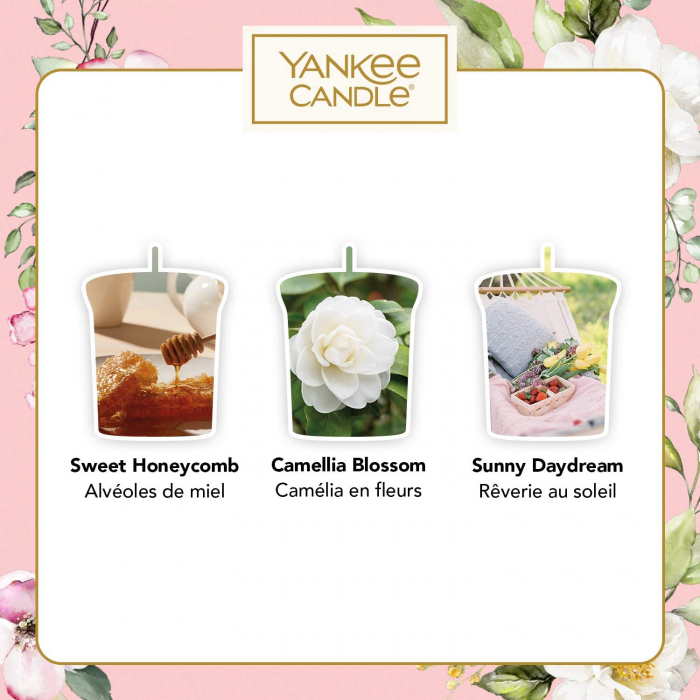 Set cadou 3 lumanari parfumate Yankee Candle Garden Hideaway [3]