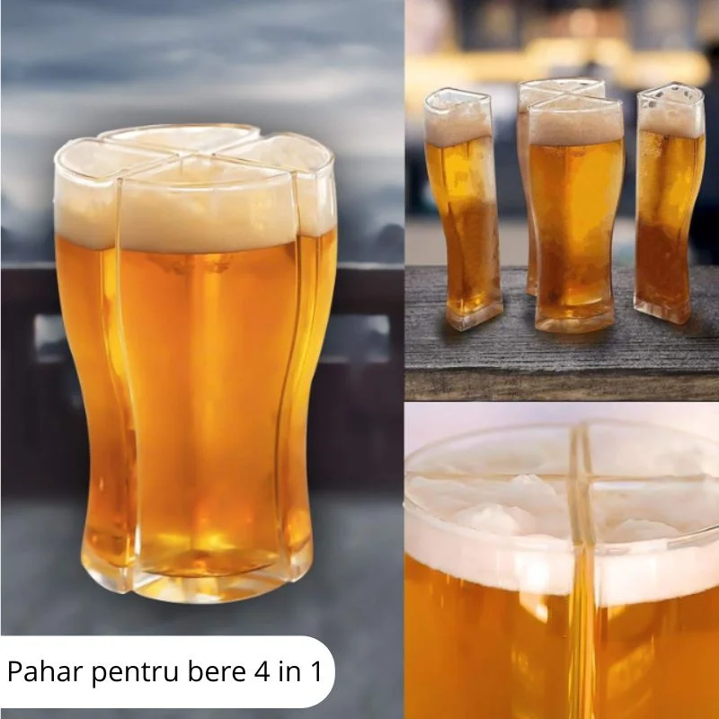 Set cadou 4 pahare bere Cheers [7]
