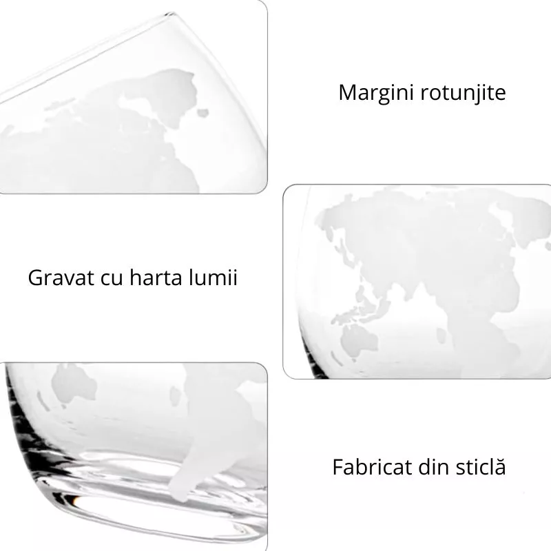 Set cadou 4 Pahare LUX Epique Glob [12]