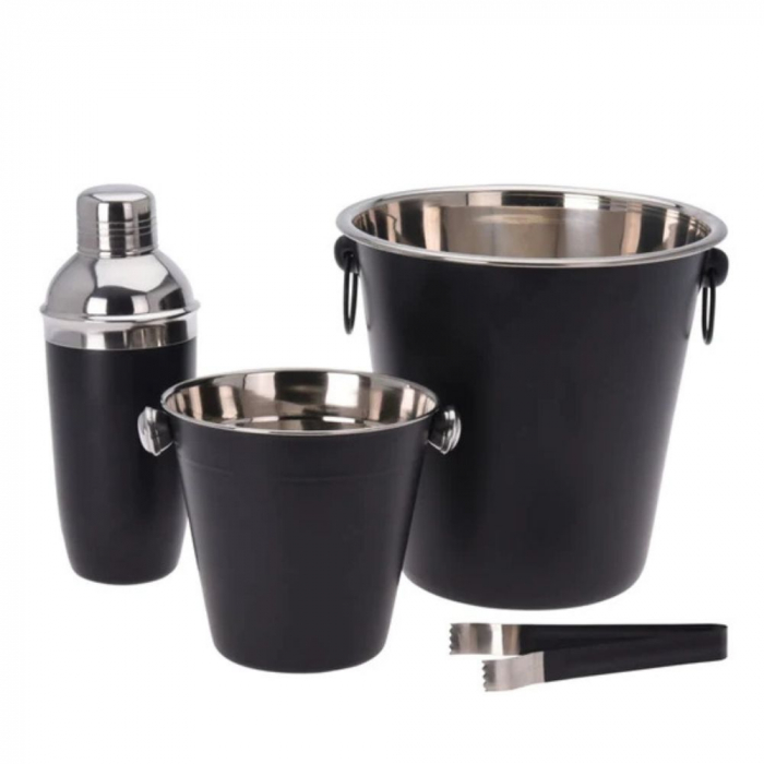 Set cadou Accesorii Bar Black Bartender, 4 piese [2]