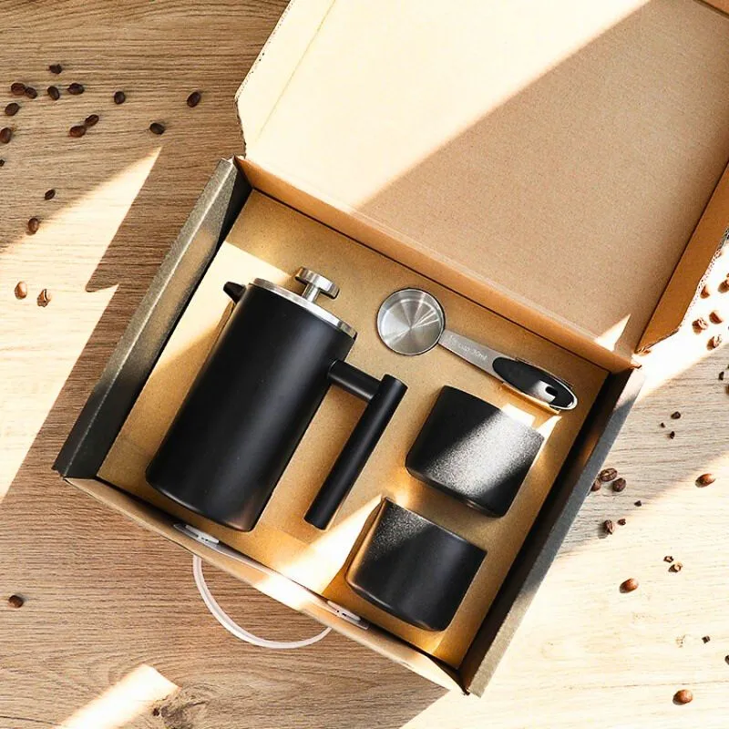 Set cadou Cafea cu Stil Infuzor si accesorii Black V60 [3]