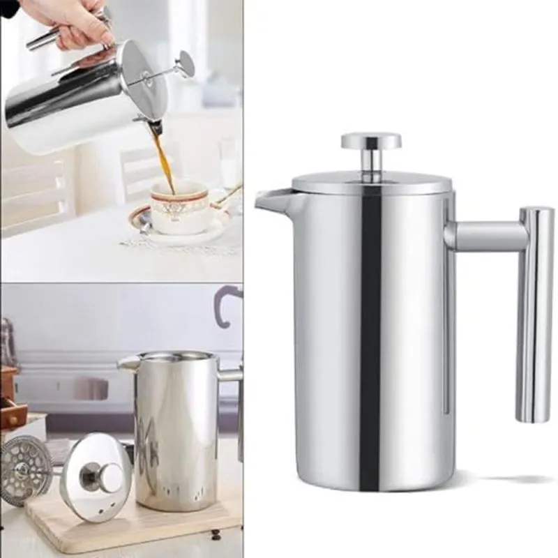 Set cadou Cafea cu Stil Infuzor si accesorii Silver [4]