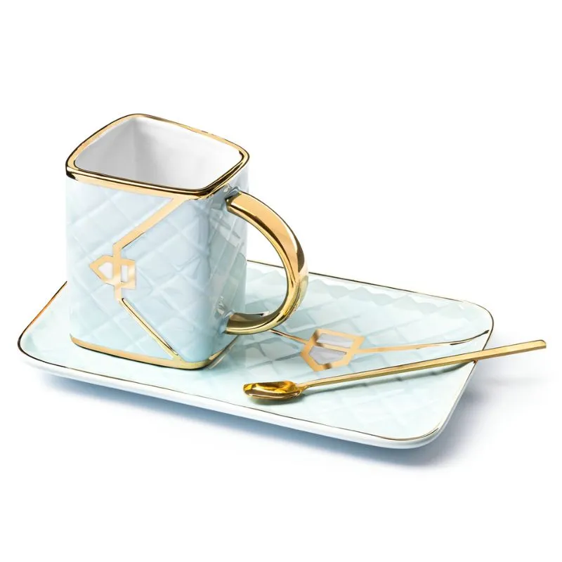 Set Cadou Cana si Suport Tip Geanta Mint [4]