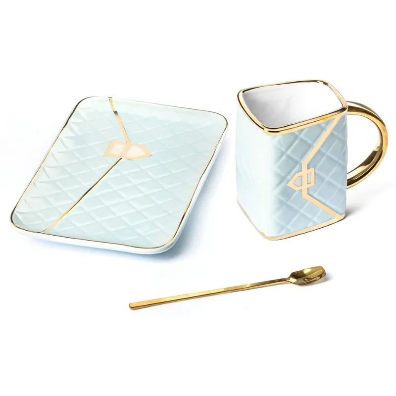 Set Cadou Cana si Suport Tip Geanta Mint [6]