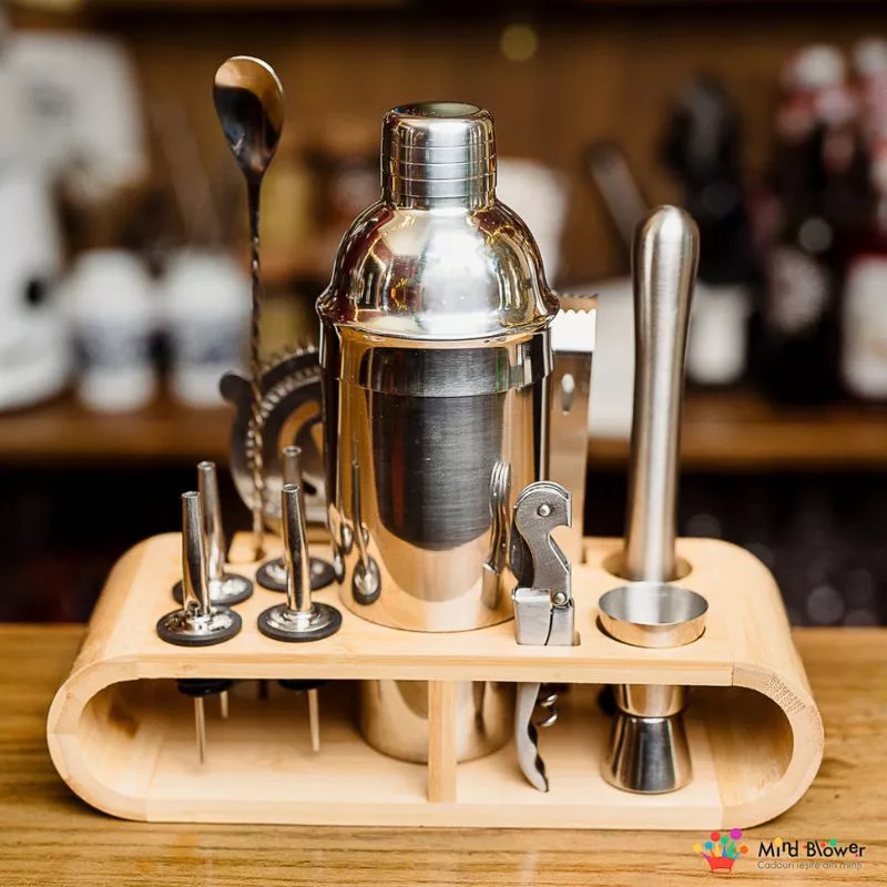 Set cadou Cocktail Shaker XL - cu 12 accesorii [5]