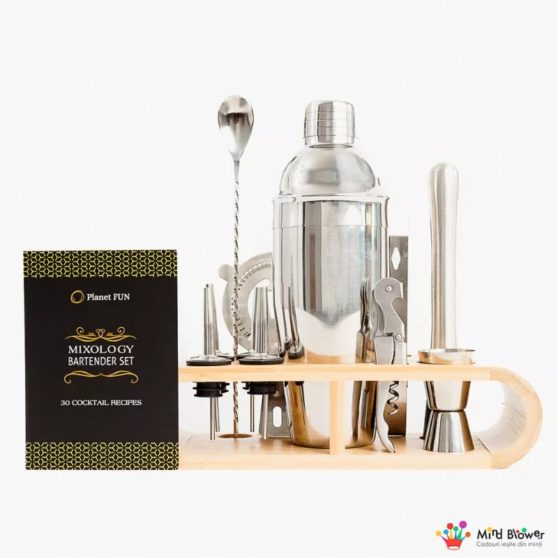 Set cadou Cocktail Shaker XL - cu 12 accesorii [22]