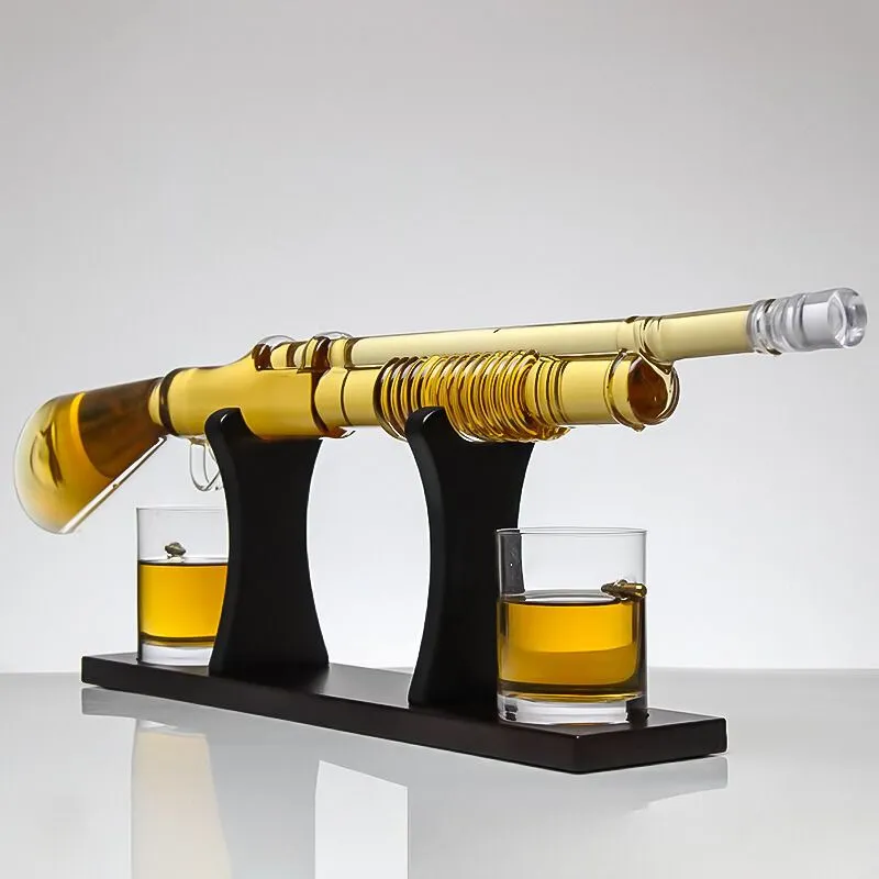 Set cadou decantor Shotgun si 2 pahare cu glont [2]