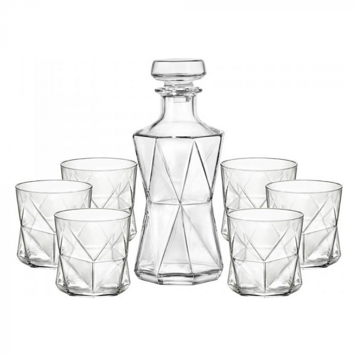 Set cadou decantor Sticla cu sase pahare Cassiopea [7]