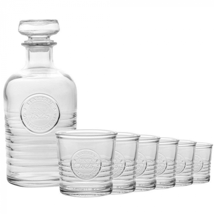 Set cadou decantor Sticla cu sase pahare Officina [5]