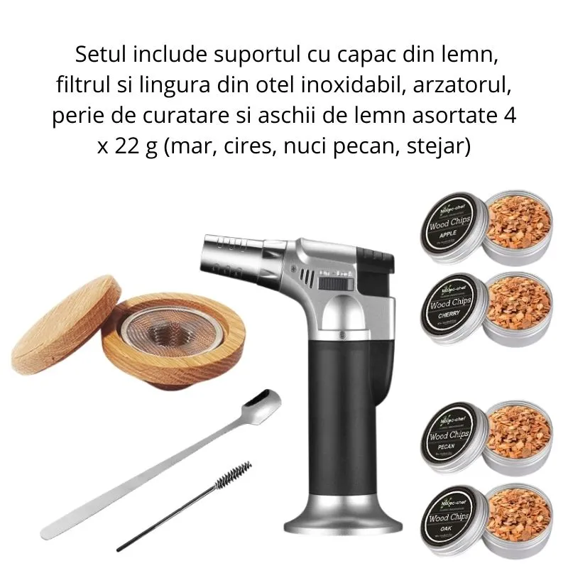 Set cadou Deluxe Drinks Smoker [6]