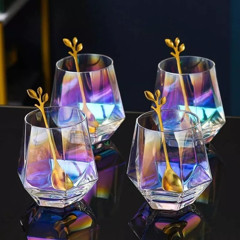 Set cadou Diamante decantor cu 4 pahare si bile de curatare [3]