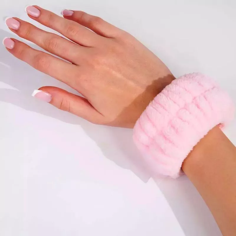 Set cadou pentru ea Bentita cosmetica Fleece cu fundita [6]